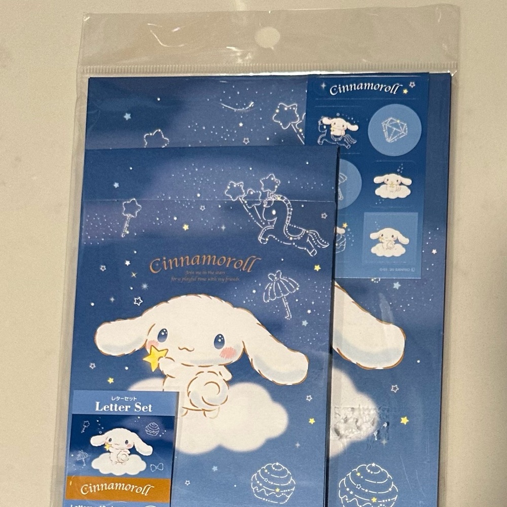 Cinnamoroll and My Melody Sanrio Letter Sets
